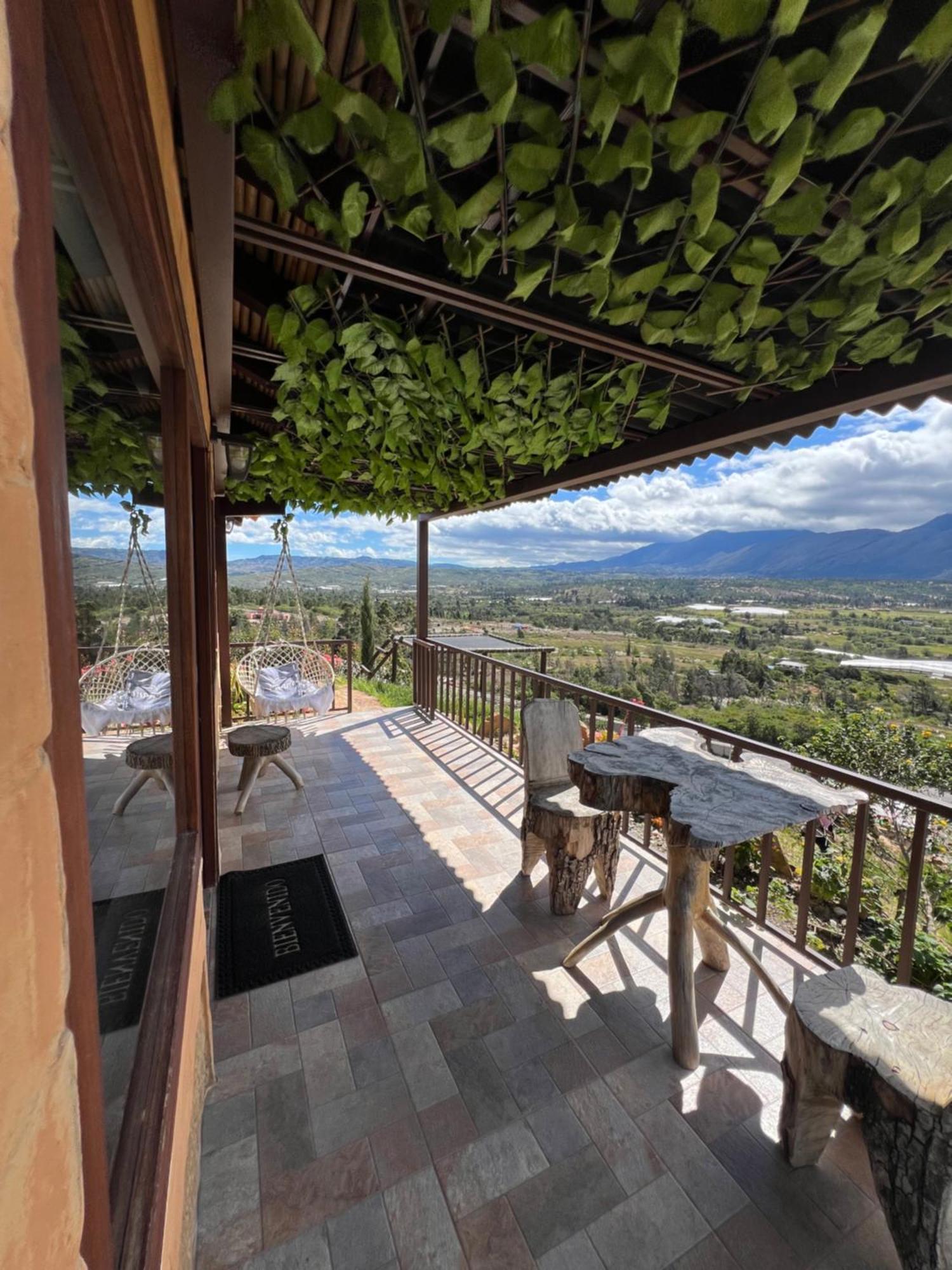 Glamping Con Jacuzzi Mirador Jarana Villa De Leyva Exterior photo