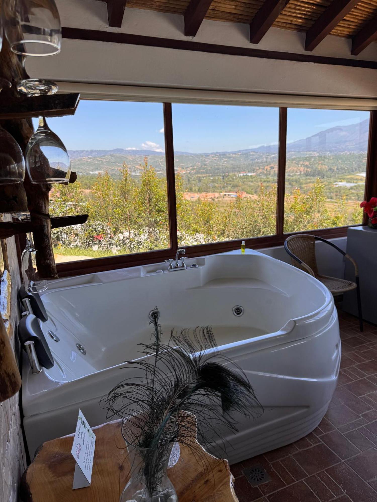 Glamping Con Jacuzzi Mirador Jarana Villa De Leyva Exterior photo