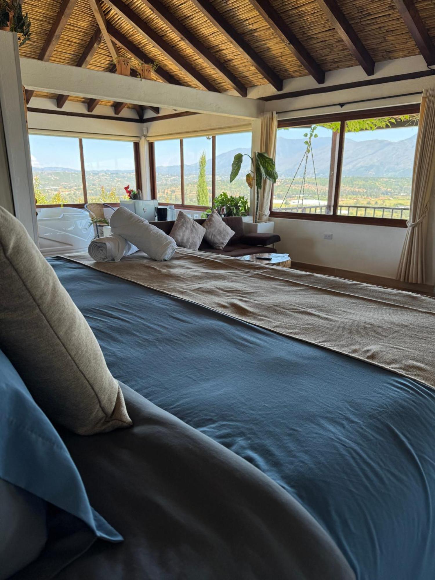 Glamping Con Jacuzzi Mirador Jarana Villa De Leyva Exterior photo